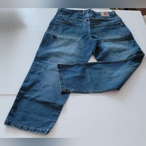 Mens Phat Farm Relaxed Fit Blue Jeans